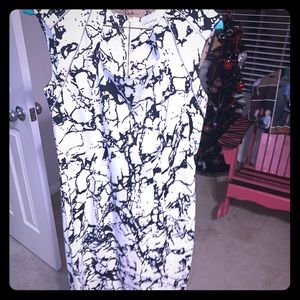 Black and White Dress